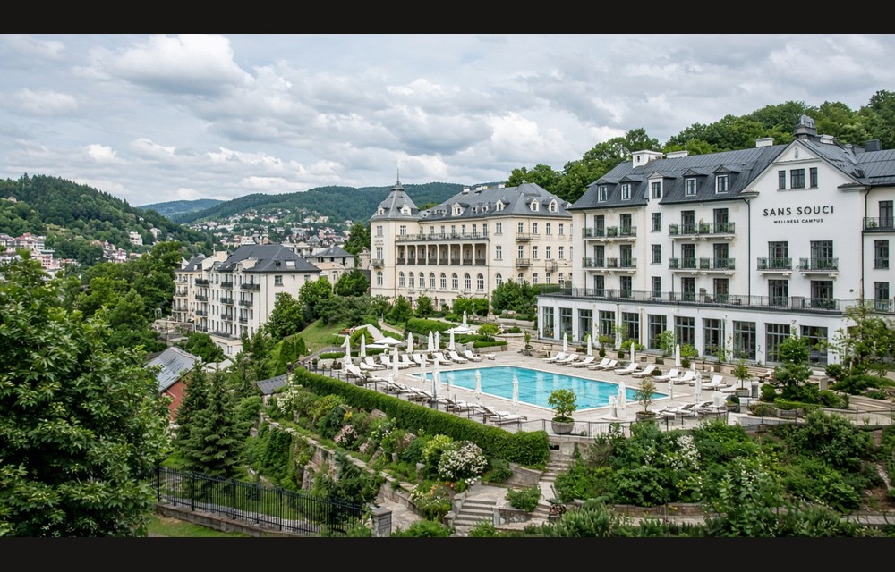 Sanssouci wellness campus by day